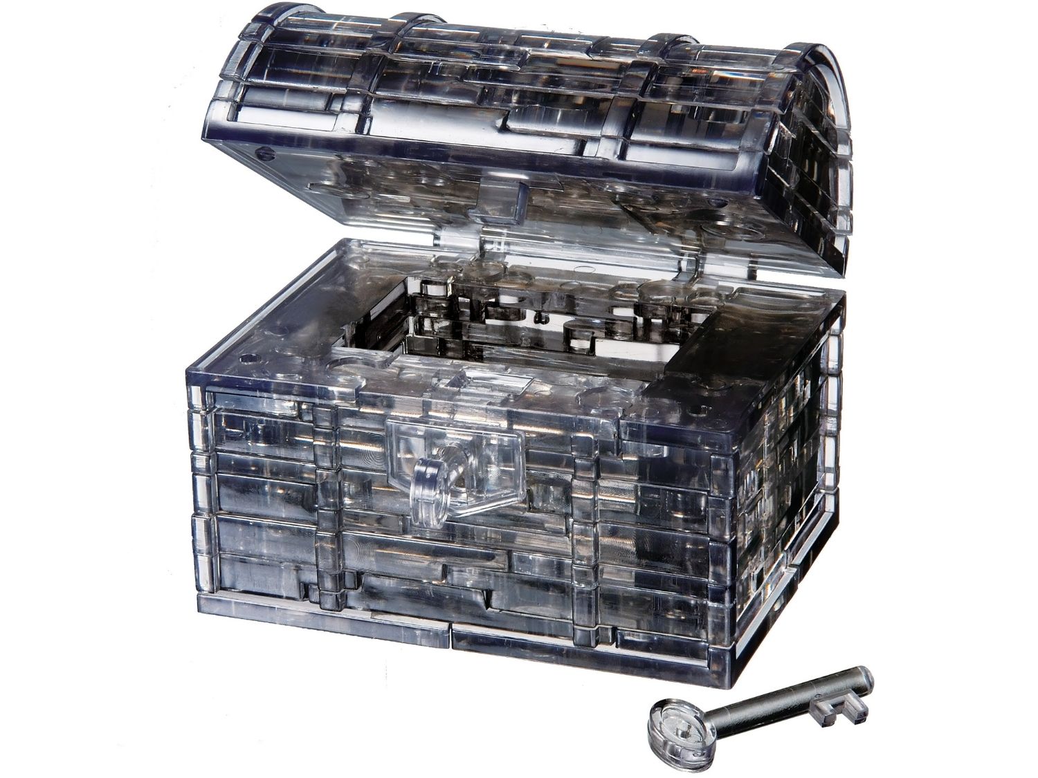 3dcrystal-90017-black-treasure-chest-52-pieces-crystal-3d-puzzle