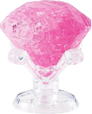 3dcrystal-90026-pink-diamond-43-pieces-3d-puzzle