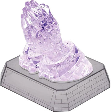 3dcrystal-90123-praying-hands-42-pieces-3d-puzzle