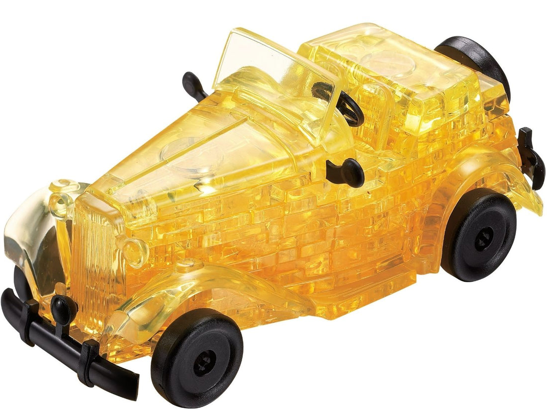 3dcrystal-90131-yellow-classic-car-53-pieces-crystal-3d-puzzle