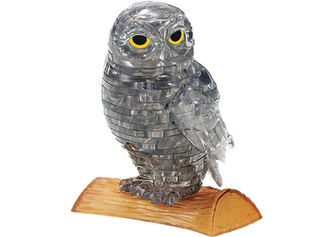 3dcrystal-90147-animal-grey-owl-42-pieces-crystal-3d-puzzle