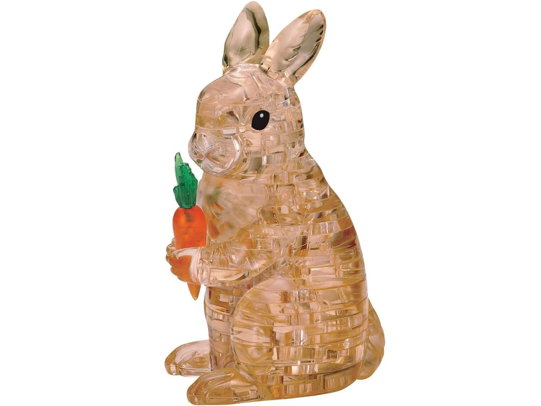 3dcrystal-90159-animal-brown-rabbit-41-pieces-crystal-3d-puzzle