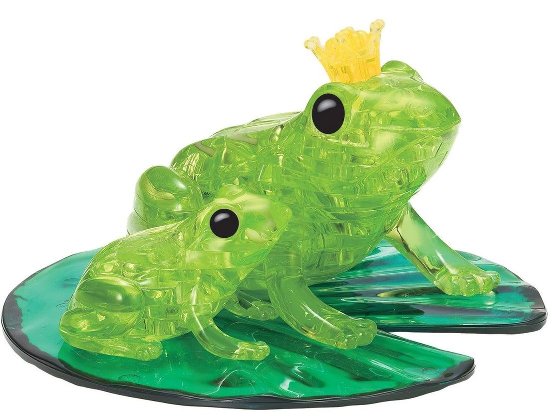 3dcrystal-90168-animal-frog-43-pieces-crystal-3d-puzzle