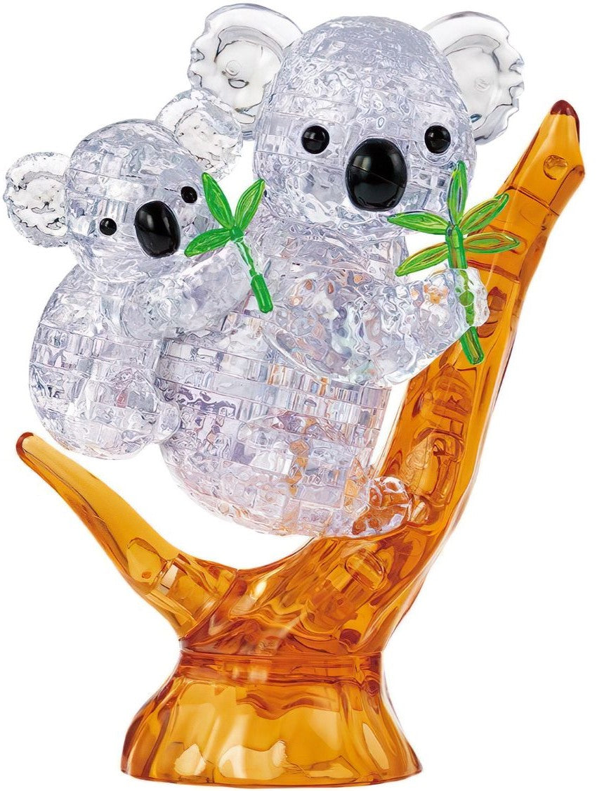 3dcrystal-90176-koala-60-pieces-3d-puzzle