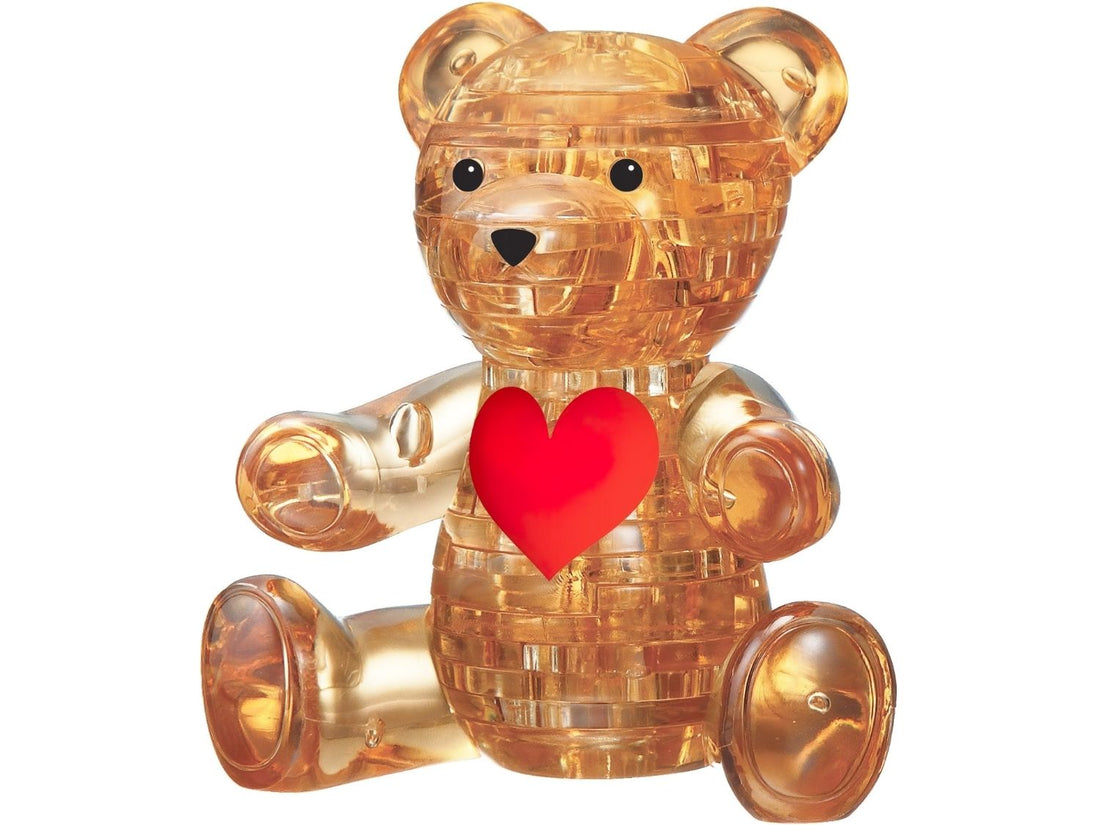 3dcrystal-90214-brown-teddy-bear-41-pieces-crystal-3d-puzzle