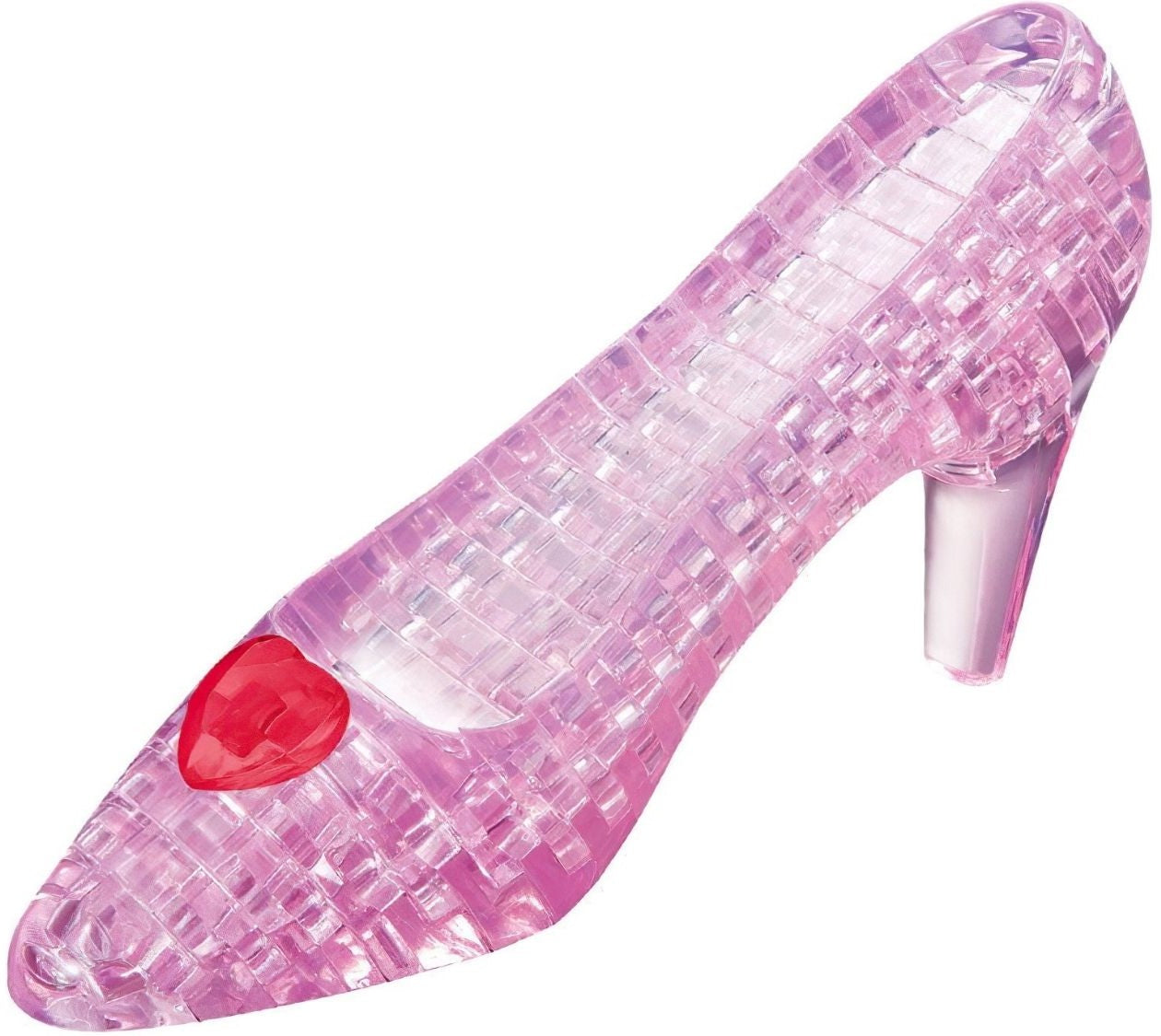 3dcrystal-90216-pink-glass-shoe-44-pieces-3d-puzzle