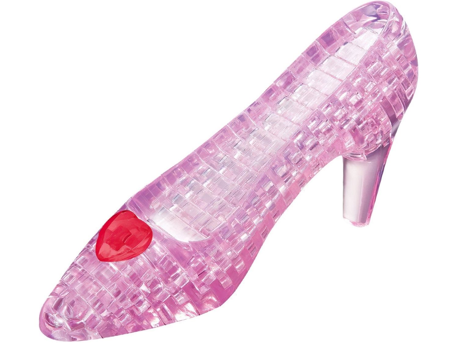 3dcrystal-90216-pink-glass-shoe-44-pieces-crystal-3d-puzzle