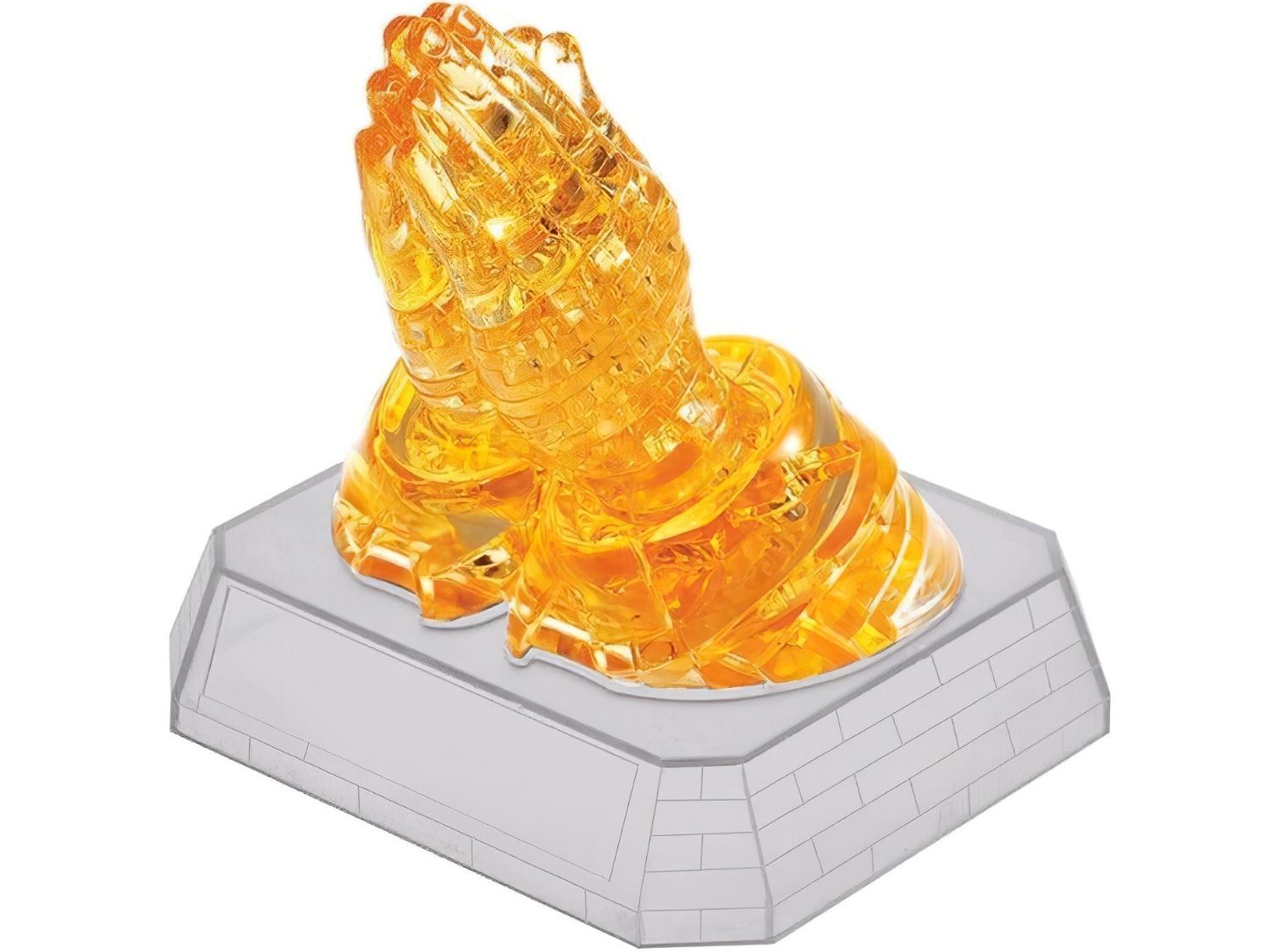 3dcrystal-90223-gold-praying-hands-42-pieces-crystal-3d-puzzle