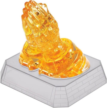 3dcrystal-90223-gold-praying-hands-42-pieces-3d-puzzle