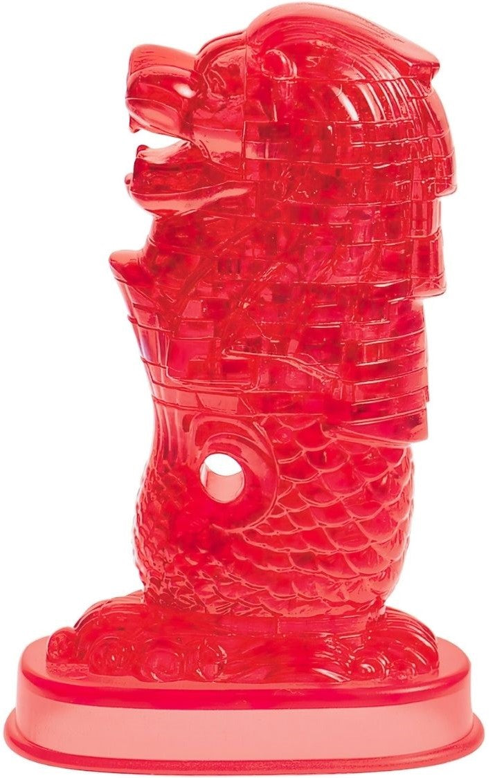 3dcrystal-90224-red-merlion-49-pieces-3d-puzzle