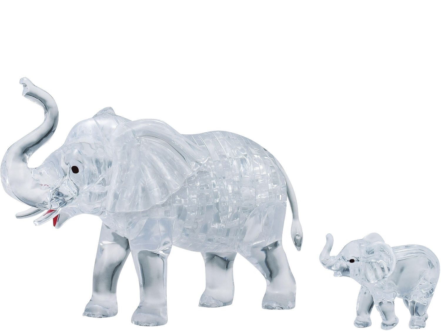 3dcrystal-90235-animal-elephant-baby-46-pieces-crystal-3d-puzzle