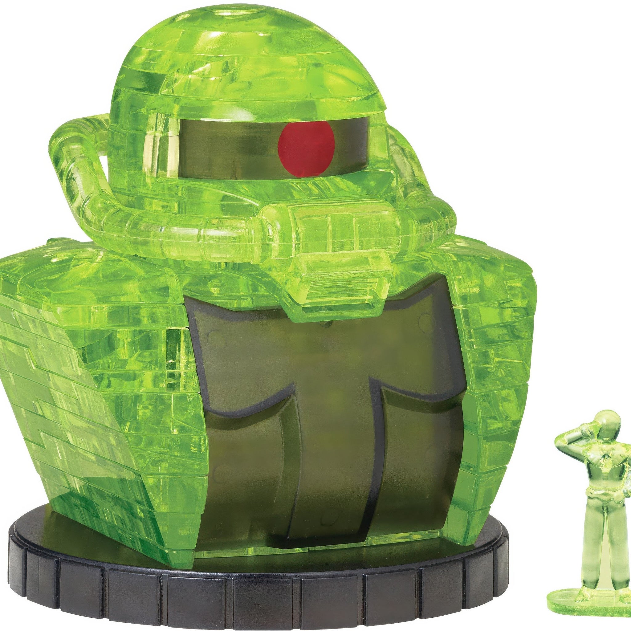 3dcrystal-90238-zaku-(green)-44-pieces-3d-puzzle