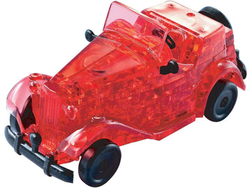 3dcrystal-90331-classic-car-(red)-53-pieces-3d-puzzle
