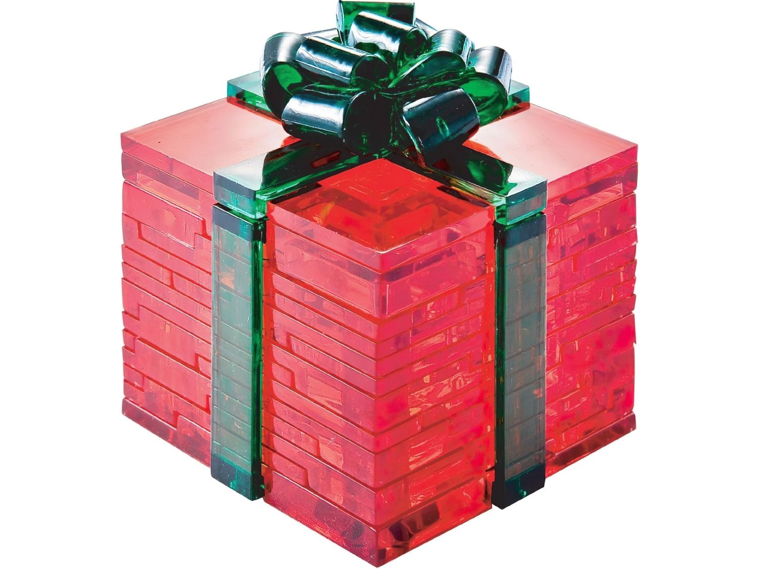 3dcrystal-90332-christmas-ribbon-gift-box-38-pieces-crystal-3d-puzzle