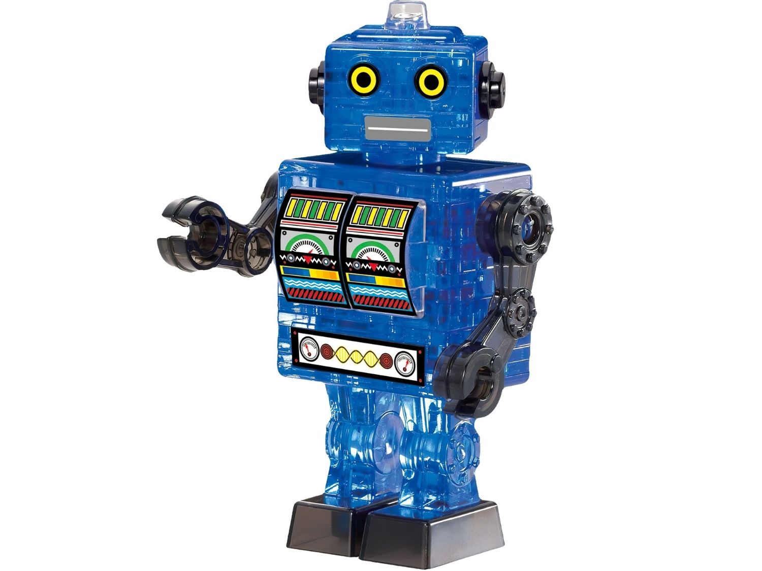 3dcrystal-90351-blue-tin-robot-39-pieces-crystal-3d-puzzle