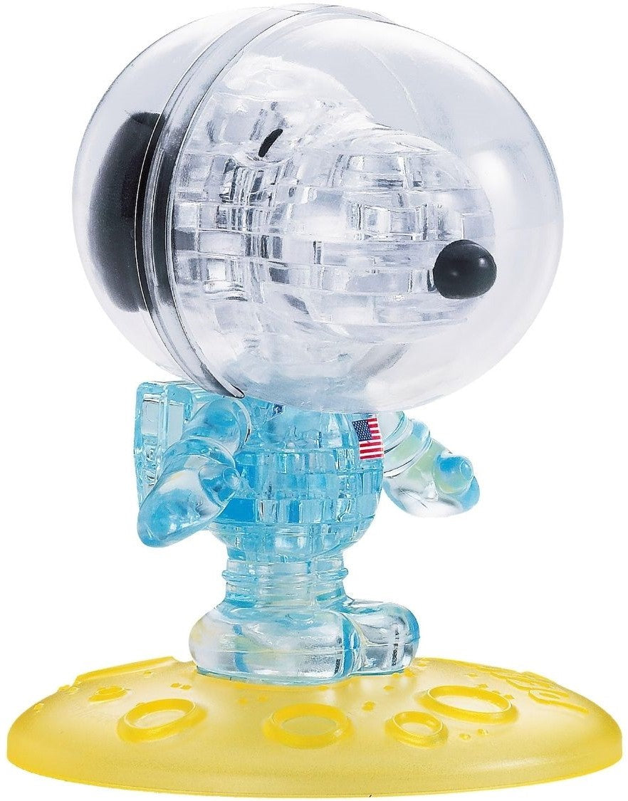 3dcrystal-90427-peanuts---snoopy-astronaut-35-pieces-3d-puzzle
