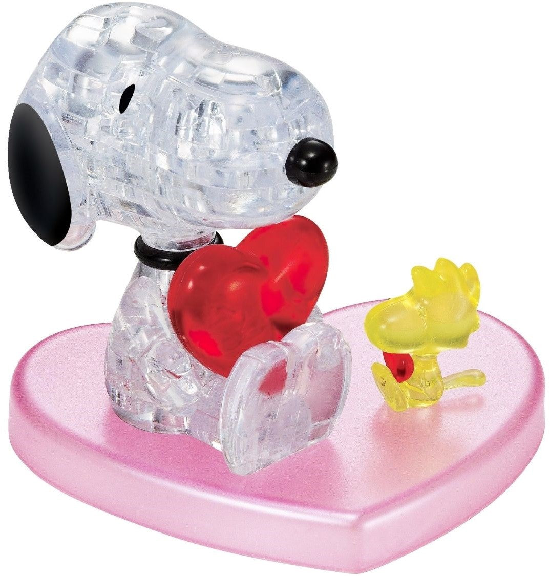 3dcrystal-90627-peanuts---snoopy-hug-heart-34-pieces-3d-puzzle