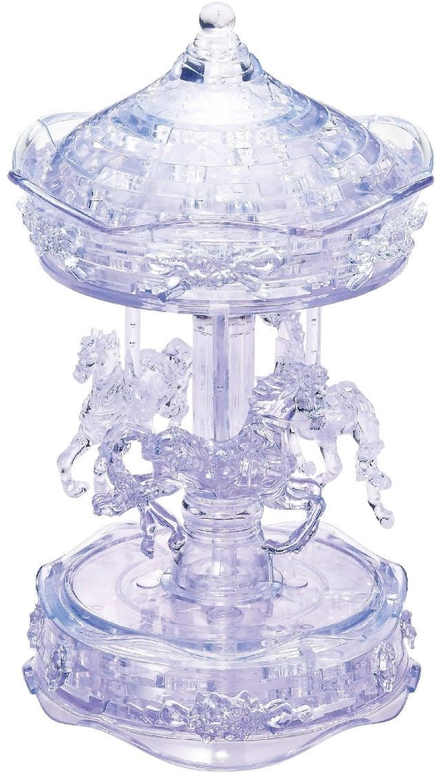 3dcrystal-91009-clear-carousel-83-pieces-3d-puzzle
