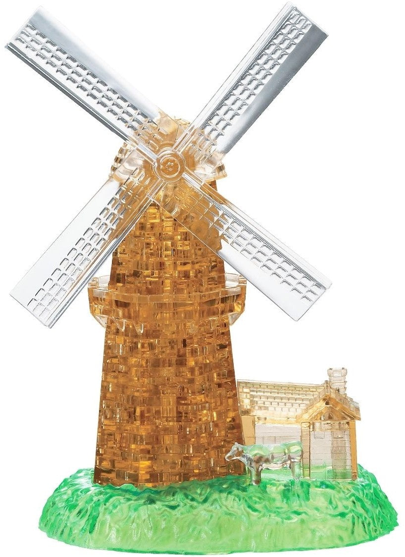 3dcrystal-91010-windmill-64-pieces-3d-puzzle