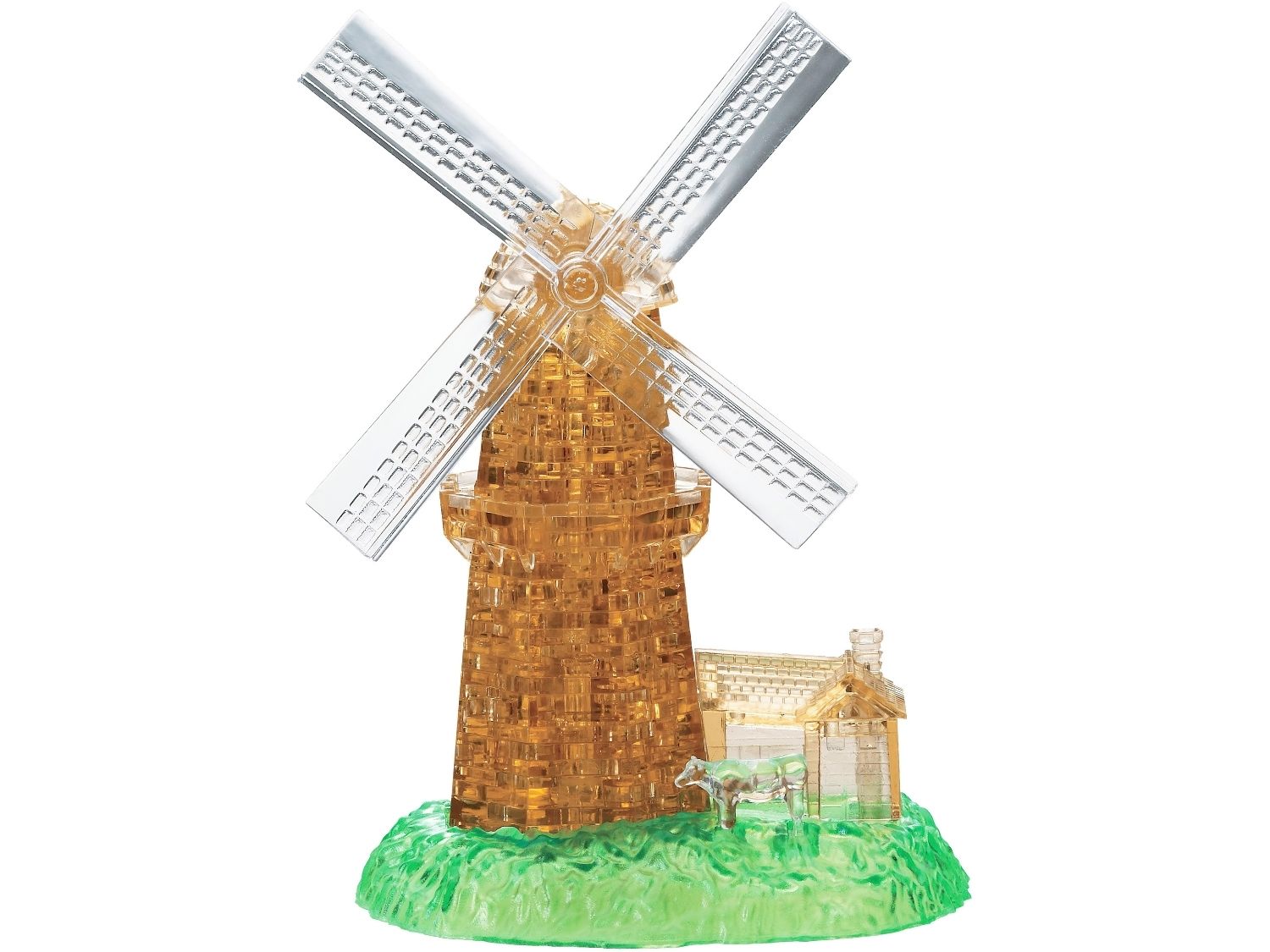 3dcrystal-91010-windmill-64-pieces-crystal-3d-puzzle