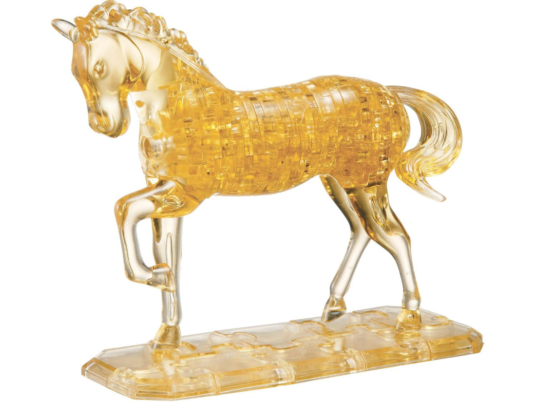 3dcrystal-91101-animal-gold-horse-100-pieces-crystal-3d-puzzle