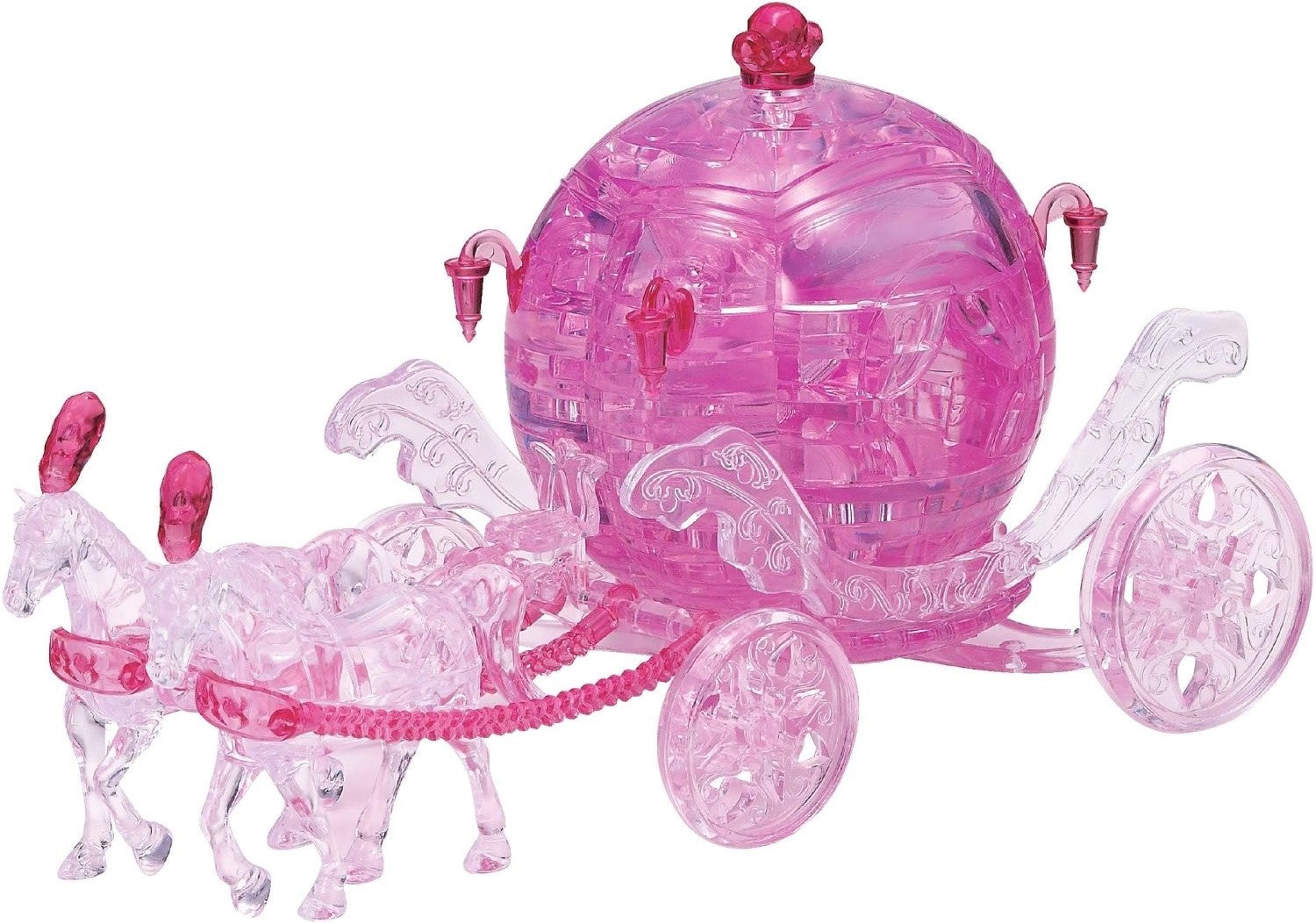 3dcrystal-91113-pink-royal-carriage-67-pieces-3d-puzzle
