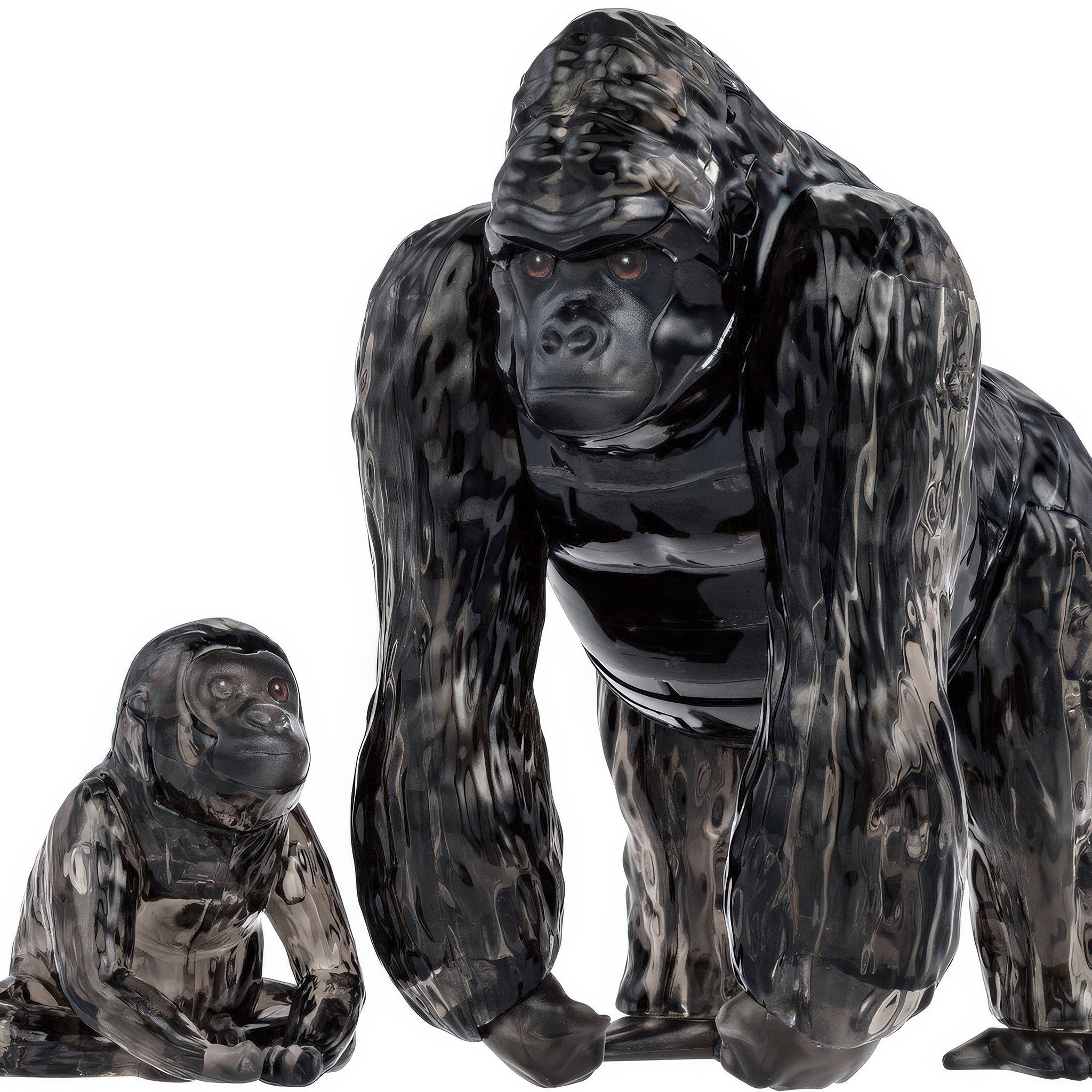 3dcrystal-z006-gorilla-&-baby-48-pieces-3d-puzzle