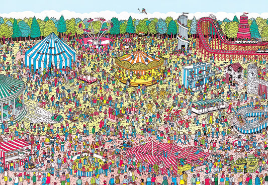 ALOC AL3301　Where's Wally • Fairground　1000 Pieces Jigsaw Puzzle