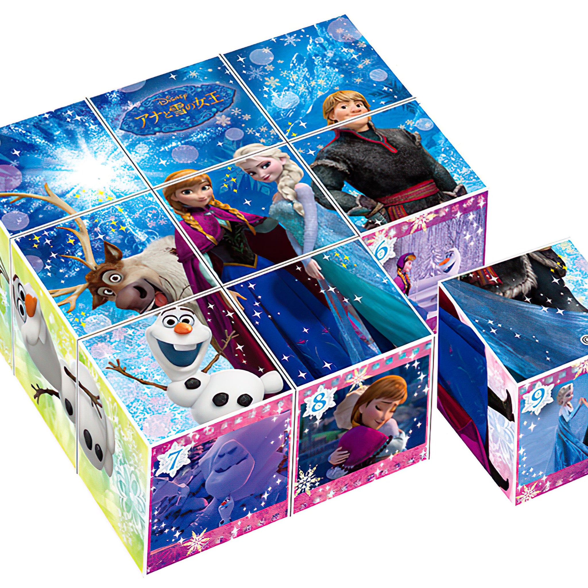 Apollo • Memories of Frozen　9 PCS　Cube Puzzle