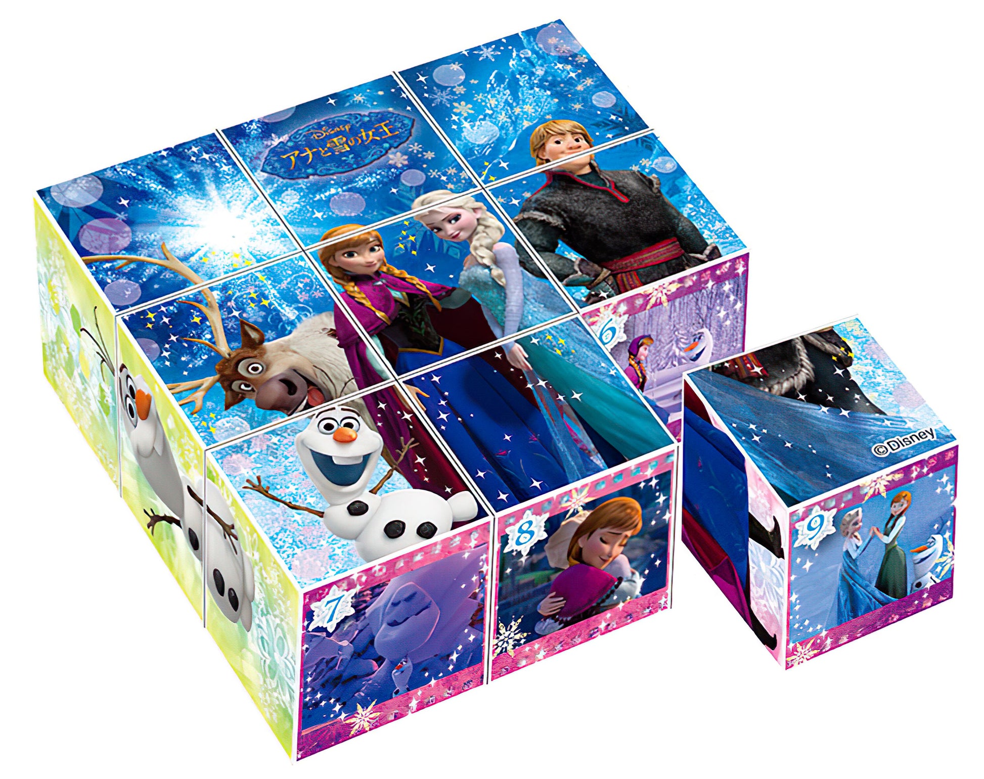 Apollo • Memories of Frozen　9 PCS　Cube Puzzle