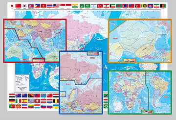 Apollo • World Map　109 PCS　Jigsaw Puzzle