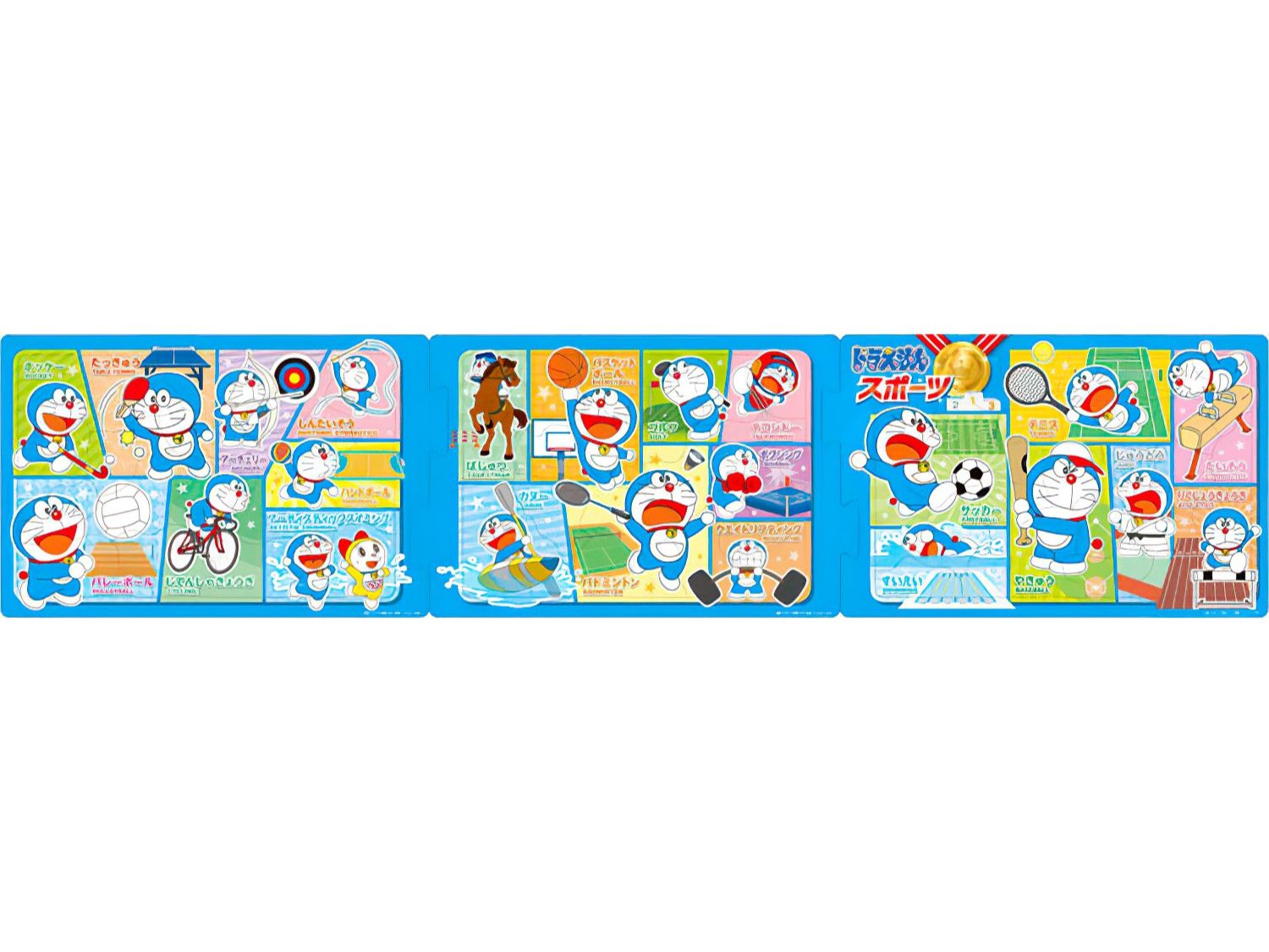 Apollo • Doraemon • Sports　74 PCS　Jigsaw Puzzle