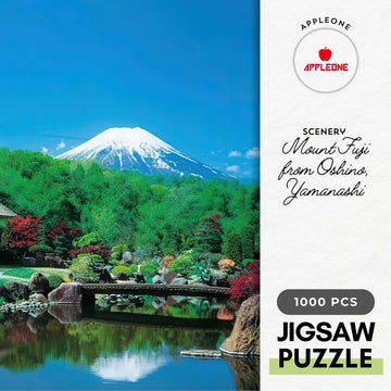 appleone-1000-299-scenery-mount-fuji-from-oshino-yamanashi-1000-pieces-jigsaw-puzzle