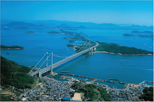 Appleone 1000-342　Scenery • Seto Bridge in Fine Weather　1000 Pieces Jigsaw Puzzle