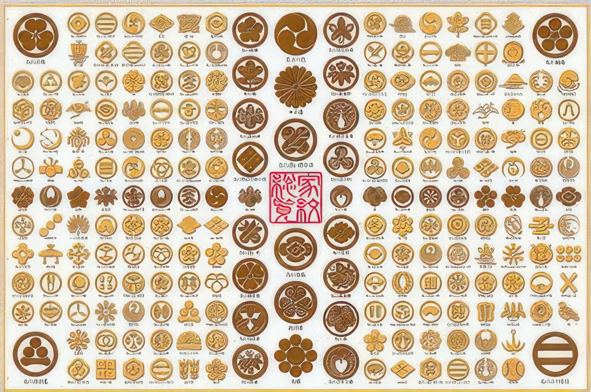 appleone-1000-479-japanese-family-crest-collection-1000-pieces-jigsaw-puzzle