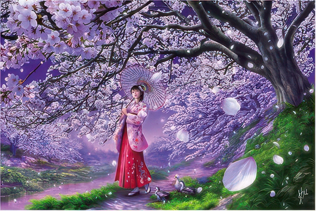 appleone-1000-484-illustration-sakura-1000-pieces-jigsaw-puzzle