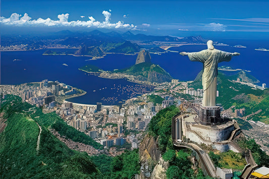 Appleone 1000-620　Scenery • Christ the Redeemer, Brazil　1000 Pieces Jigsaw Puzzle