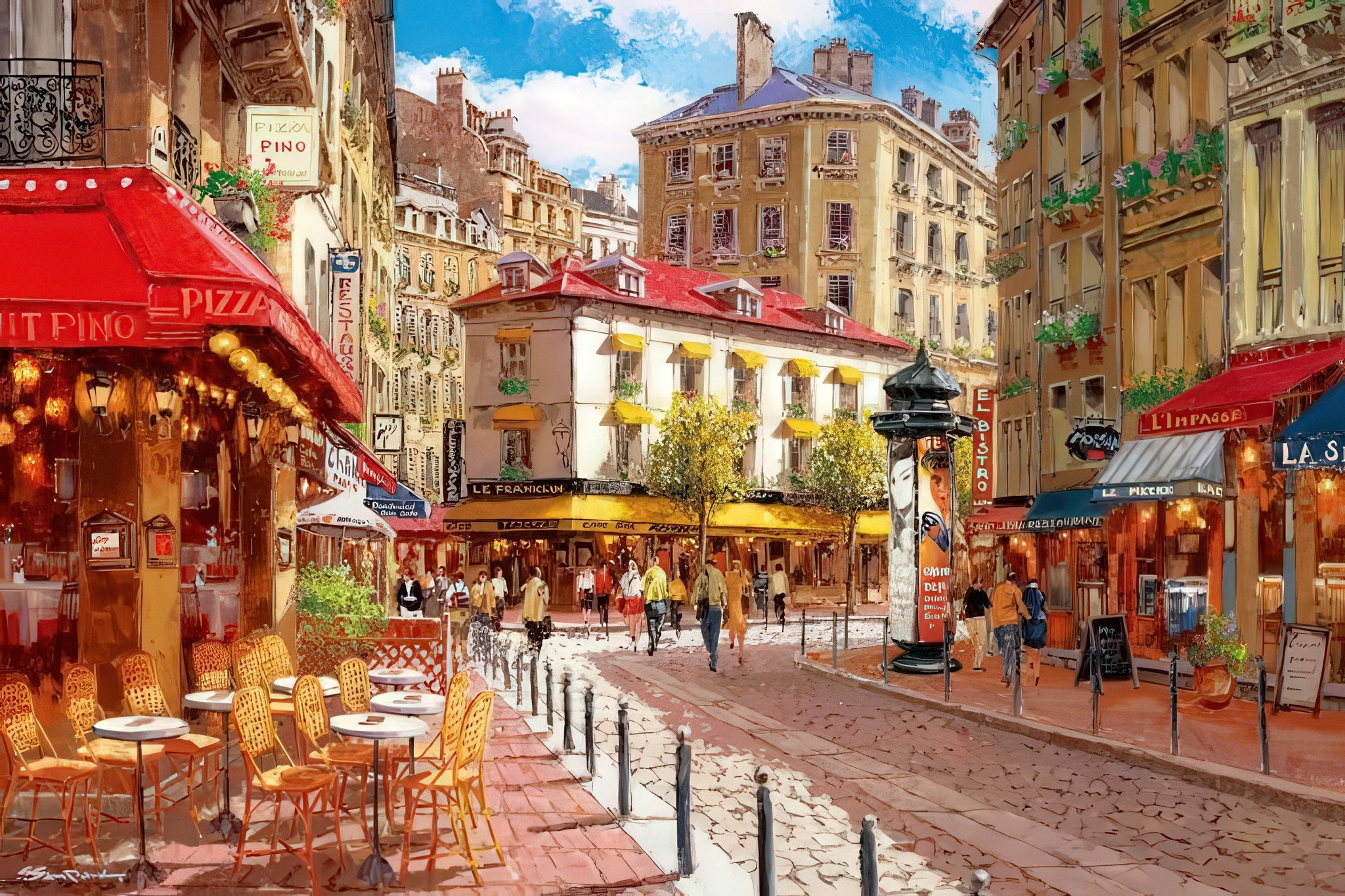 appleone-1000-648-illustration-rue-de-soleil-1000-pieces-jigsaw-puzzle