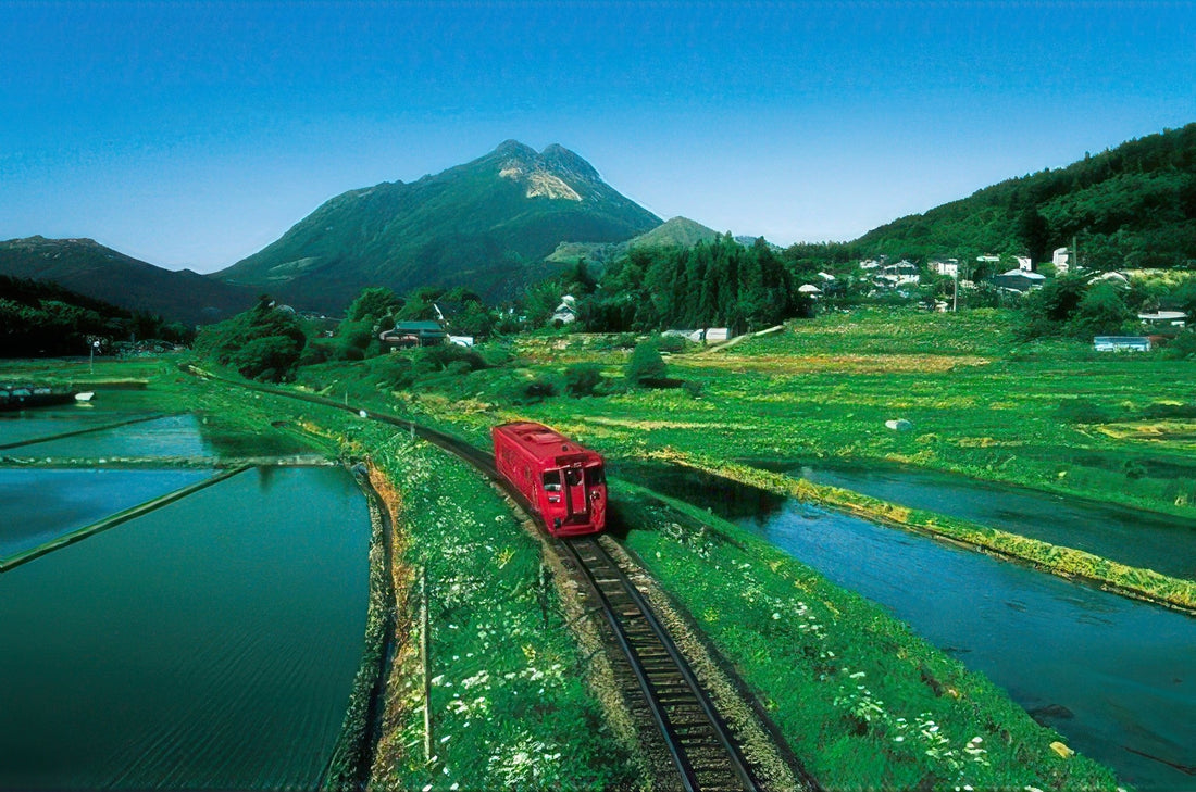 appleone-1000-671-scenery-kyudai-main-line-and-mt-yufudake-1000-pieces-jigsaw-puzzle