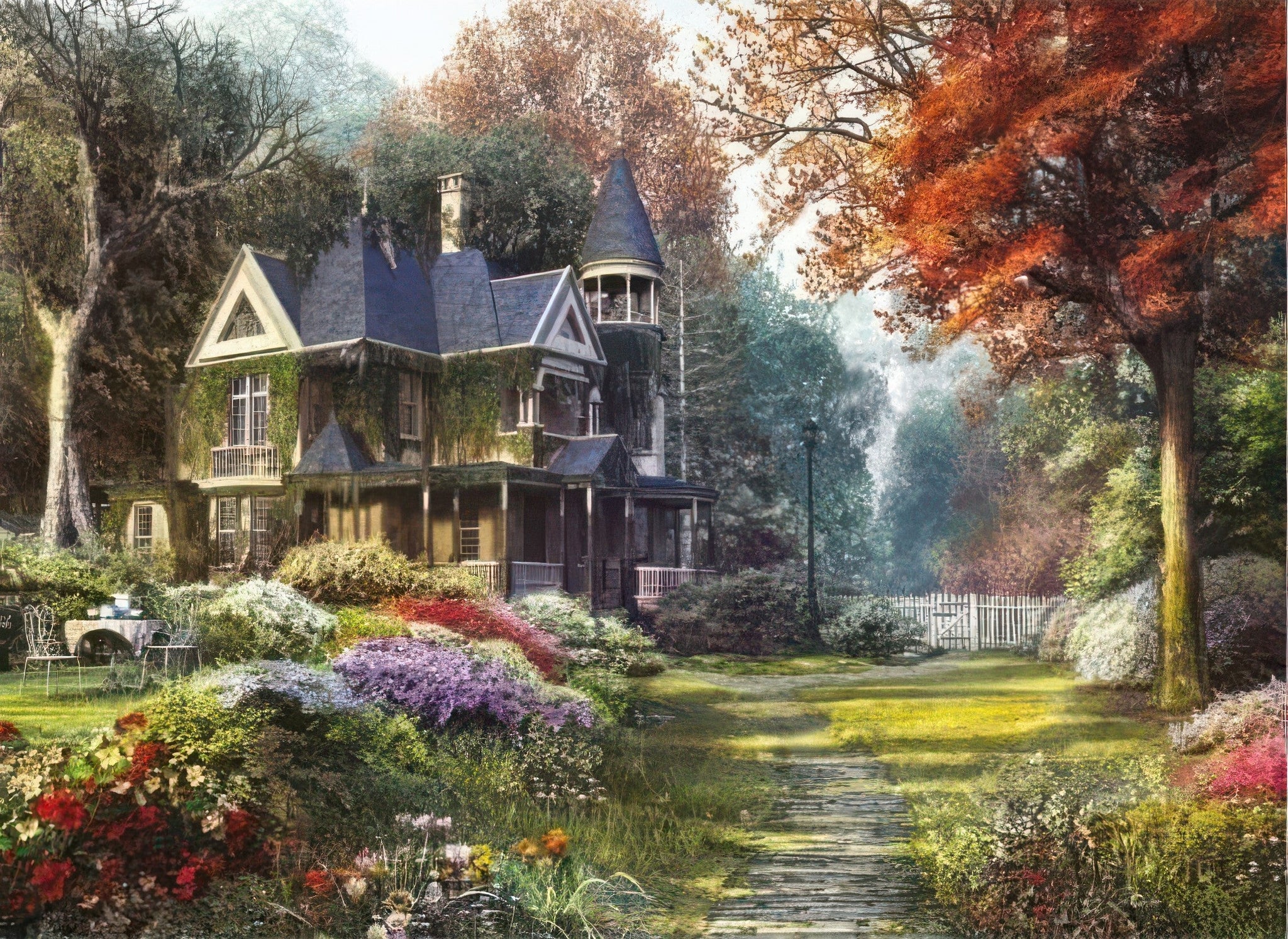 appleone-1000-684-illustration-victorian-garden-1000-pieces-jigsaw-puzzle