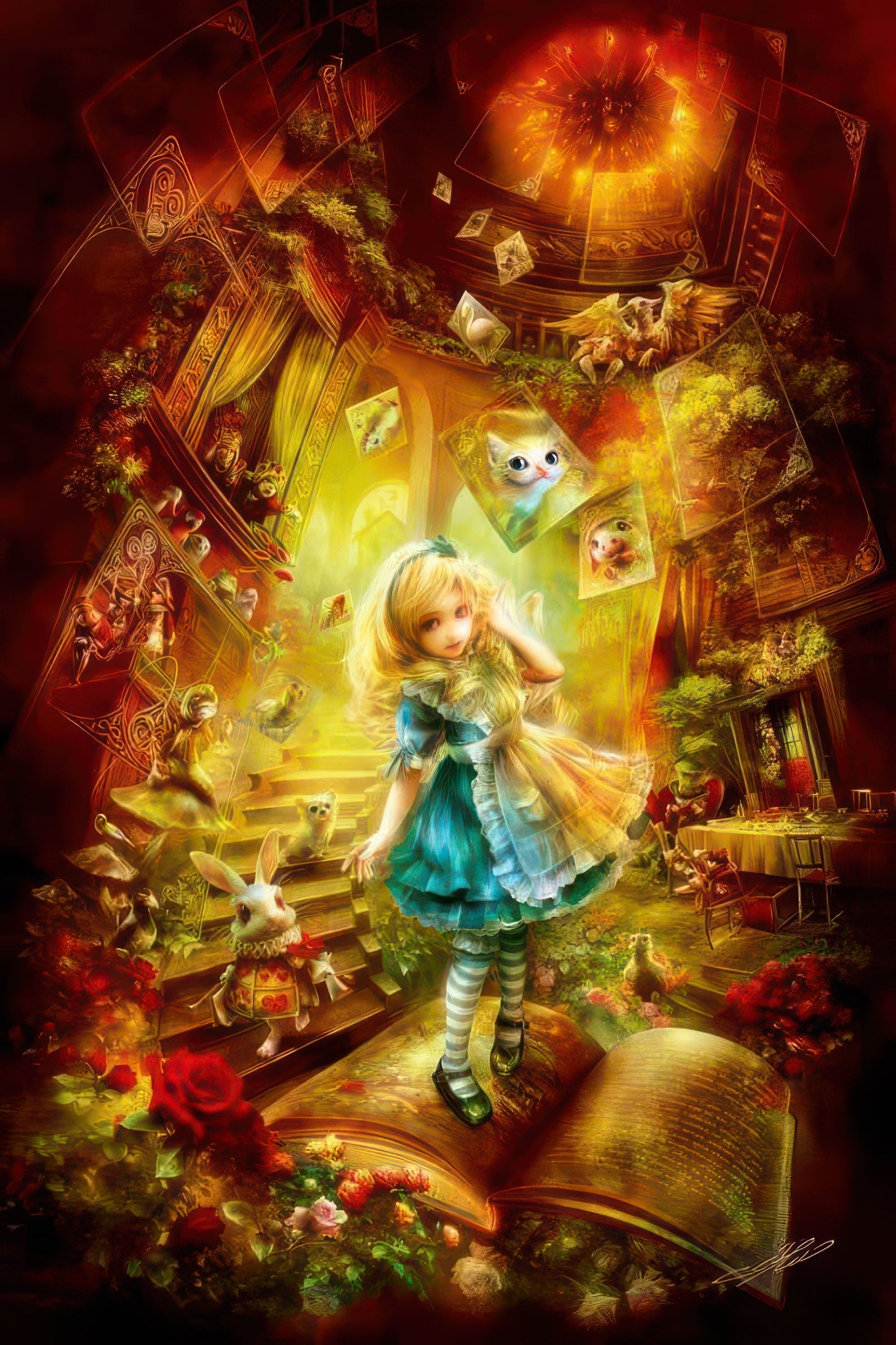 appleone-1000-689-illustration-alice-re-do-1000-pieces-jigsaw-puzzle