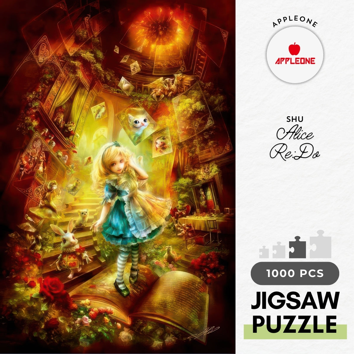 appleone-1000-689-illustration-alice-re-do-1000-pieces-jigsaw-puzzle