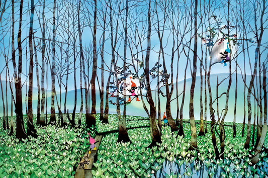 Appleone • Seiji Fujishiro • Elves in the Wetlands　1000 PCS　Jigsaw Puzzle