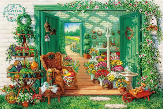 Appleone 1000-786　Illustration • My Flower Shop　1000 Pieces Jigsaw Puzzle