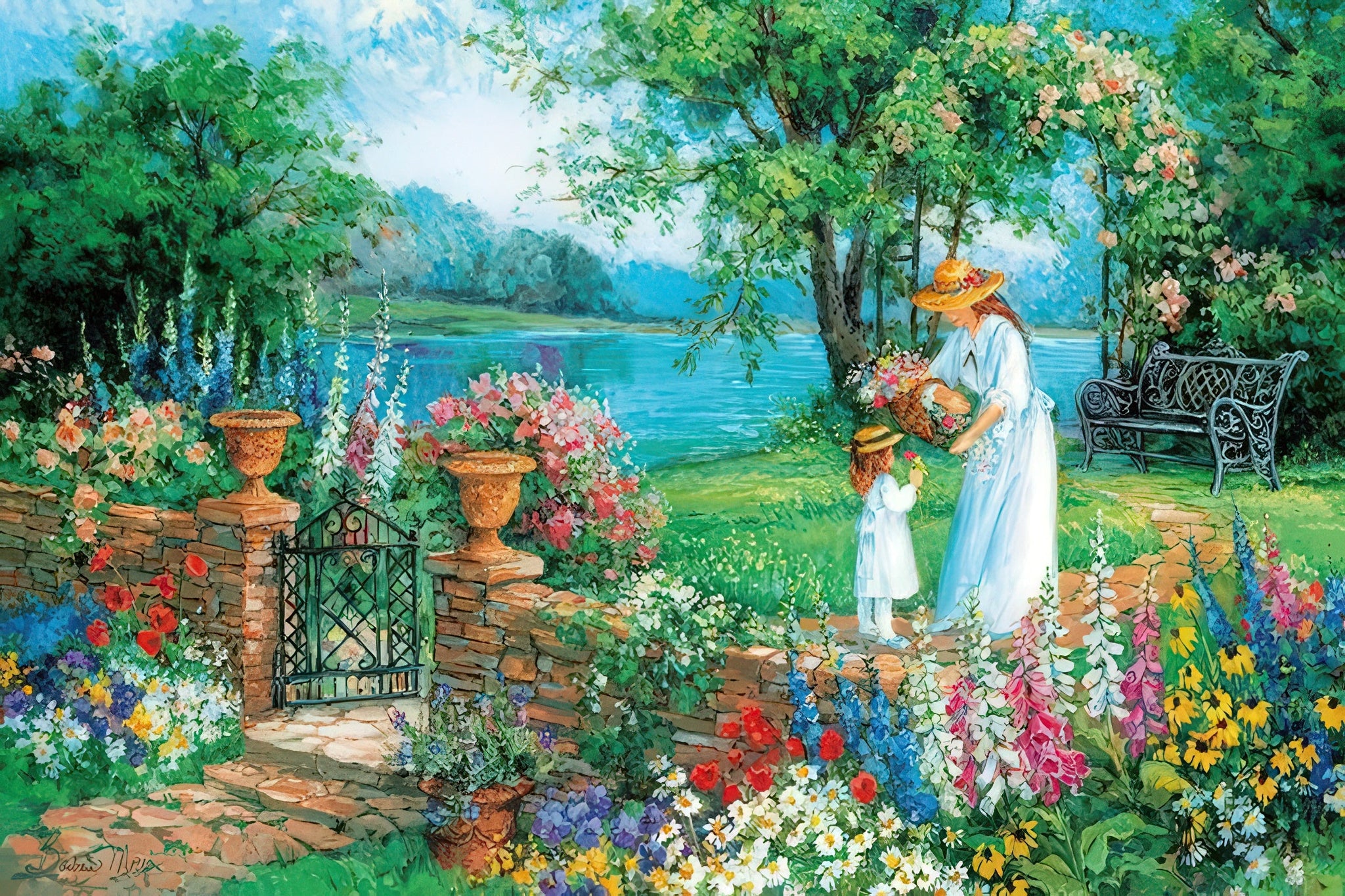 appleone-1000-798-illustration-lakeside-morning-1000-pieces-jigsaw-puzzle