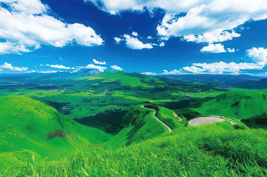 Appleone 1000-801　Scenery • Laputa Road, Aso　1000 Pieces Jigsaw Puzzle