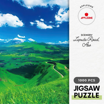 appleone-1000-801-scenery-laputa-road-aso-1000-pieces-jigsaw-puzzle