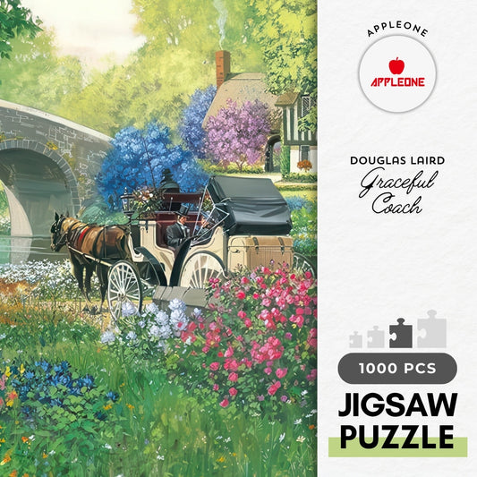 Appleone 1000-817　Illustration • Graceful Coach　1000 Pieces Jigsaw Puzzle