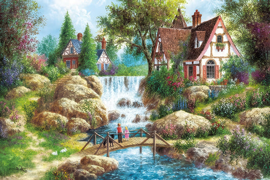 Appleone 1000-819　Illustration • Angel Falls　1000 Pieces Jigsaw Puzzle