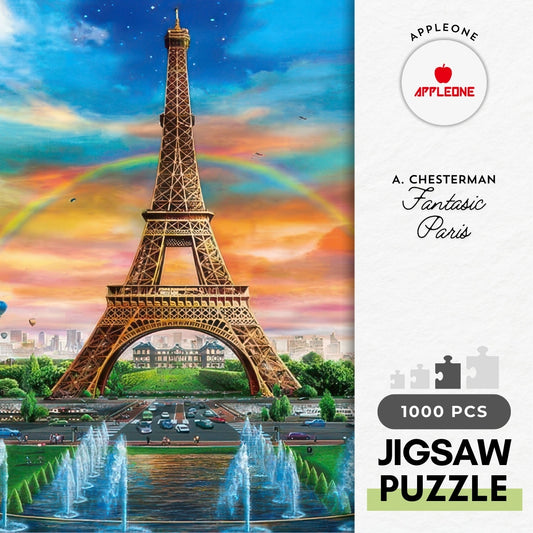 Appleone 1000-821　Illustration • Fantasic Paris　1000 Pieces Jigsaw Puzzle